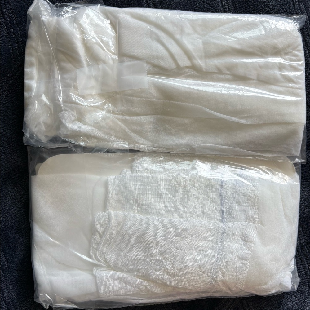 Fredrick’s of Hollywood White Stockings - Picture 3 of 3